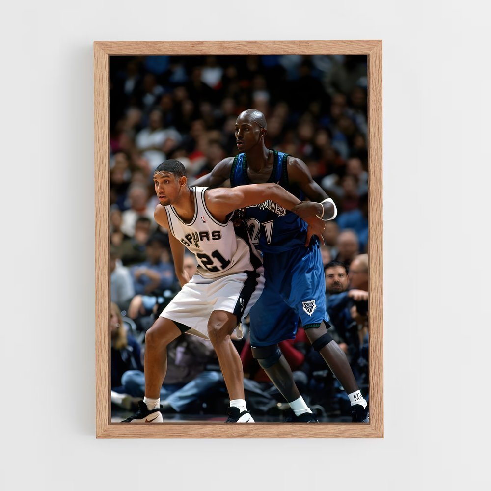 Poster L'Héritage de Tim Duncan – affiche Basketball (vue 4)
